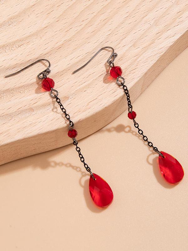 Beaded Chains Drop Earrings Earrings Accessories Product Image