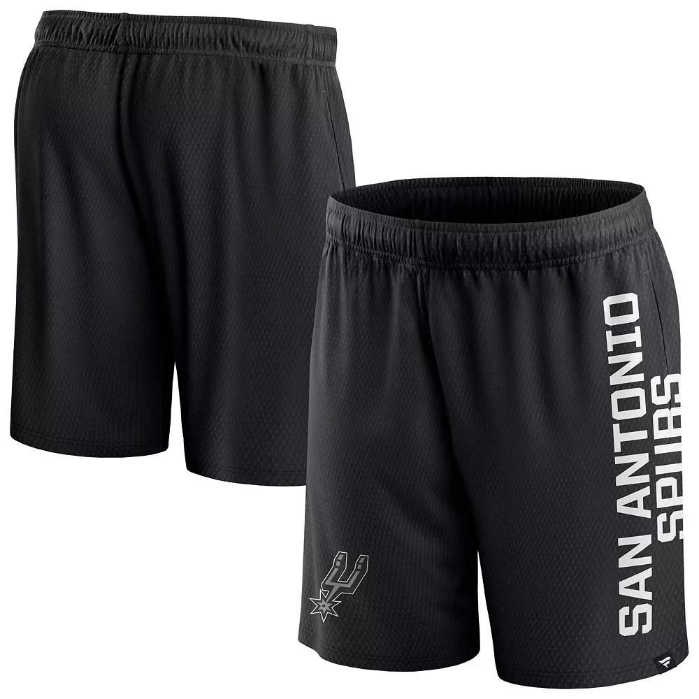 Men's Fanatics Branded Hunter Green Milwaukee Bucks Post Up Mesh Shorts,  Product Image