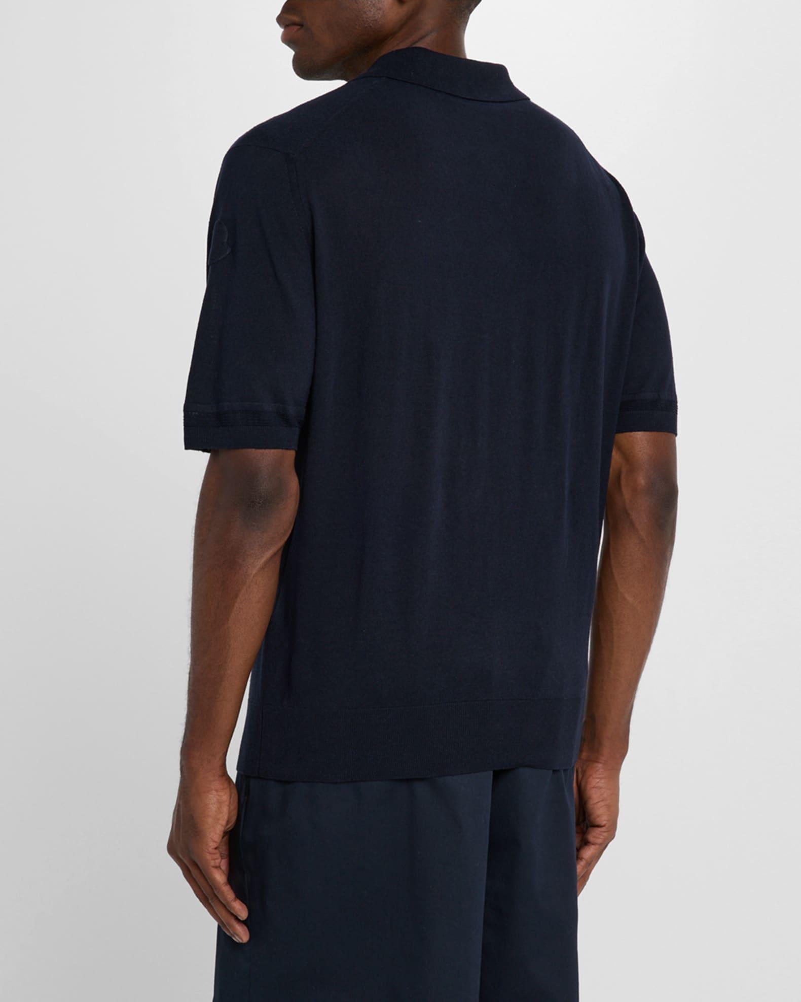 Men's Short-Sleeve Cotton Crewneck Sweater Product Image