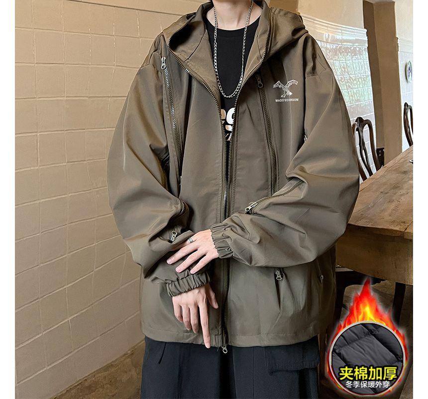 Printed Hooded Zip Jacket (Various Designs) Product Image