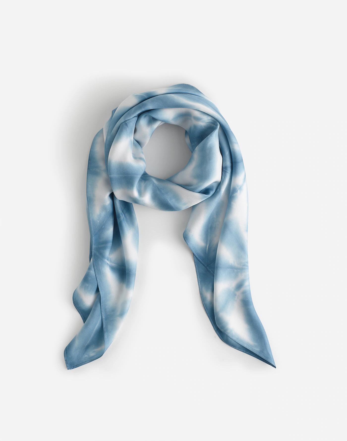 Hand-Dyed Oversized Silk Bandana Product Image