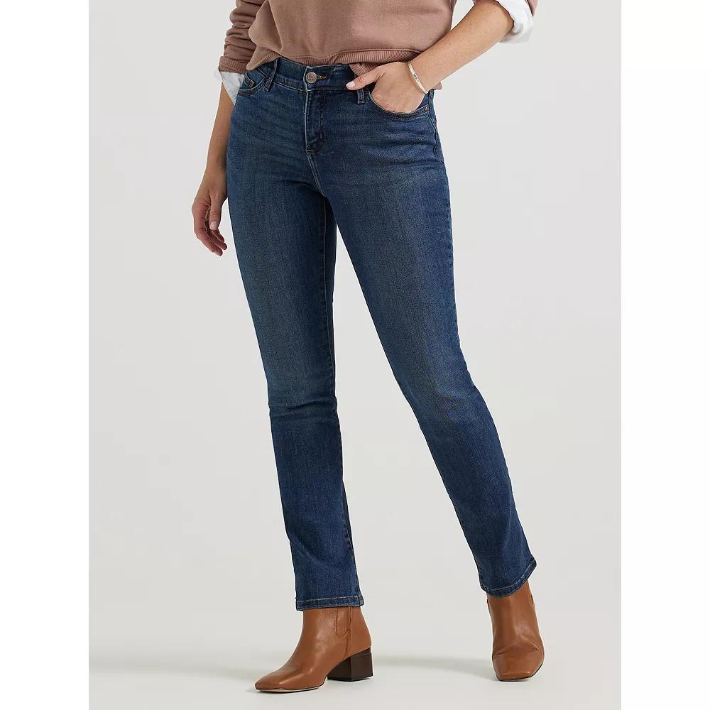 Women's Lee® Flex Motion Straight-Leg Jeans,  Product Image