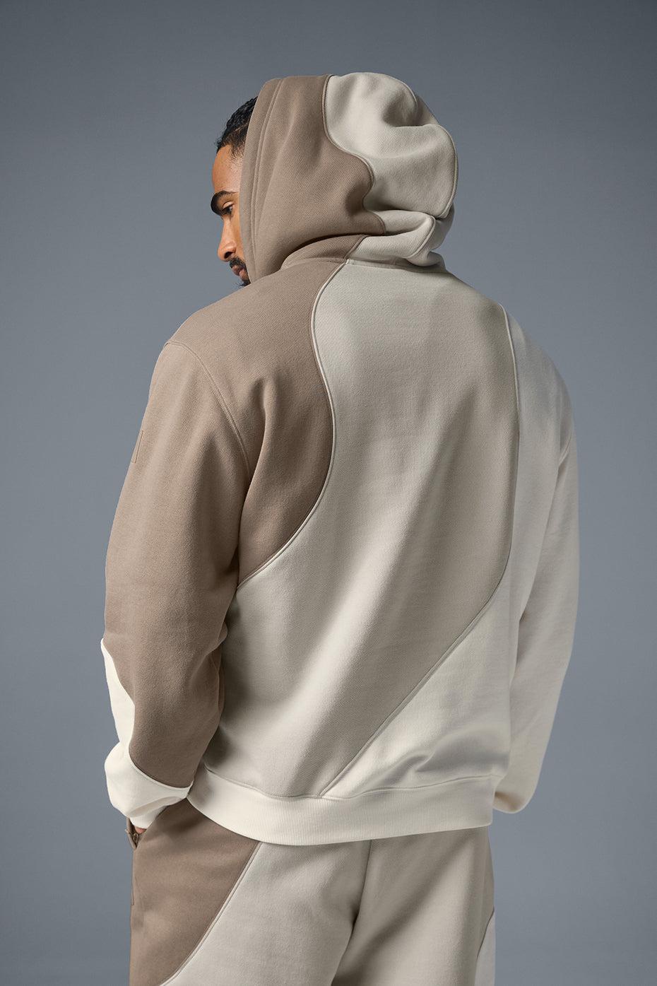 Make Waves Hoodie - Ivory/Bone/Gravel Male Product Image