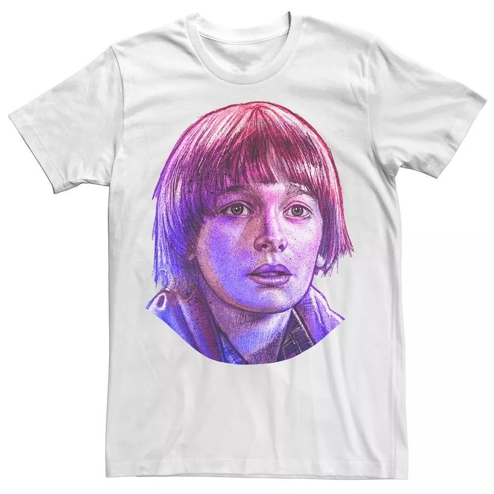 Men's Stranger Things Will Rose Tone Portrait Tee,  Product Image