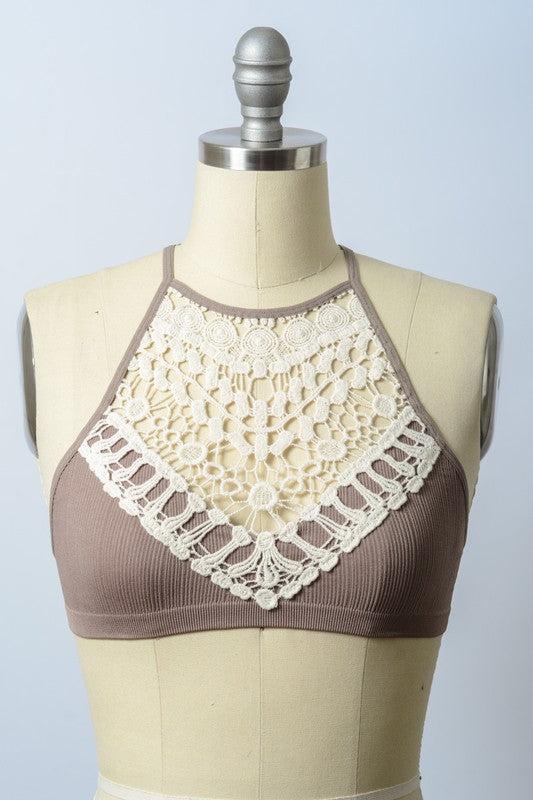 Boho Crochet Bralette Product Image