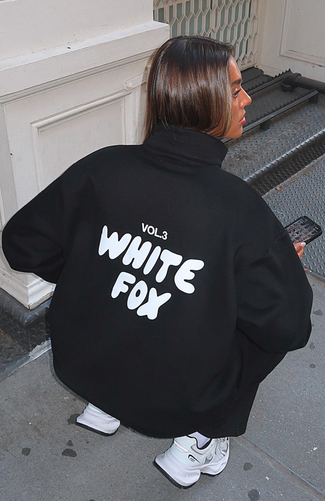 Offstage Zip Front Sweater Monochrome Product Image