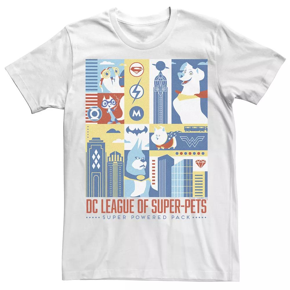 Men's DC Super Pets Super Powered Pack Tee,  Product Image
