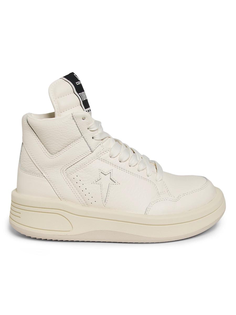 Mens Converse x DRKSHDW TURBOWPN Leather Sneakers Product Image