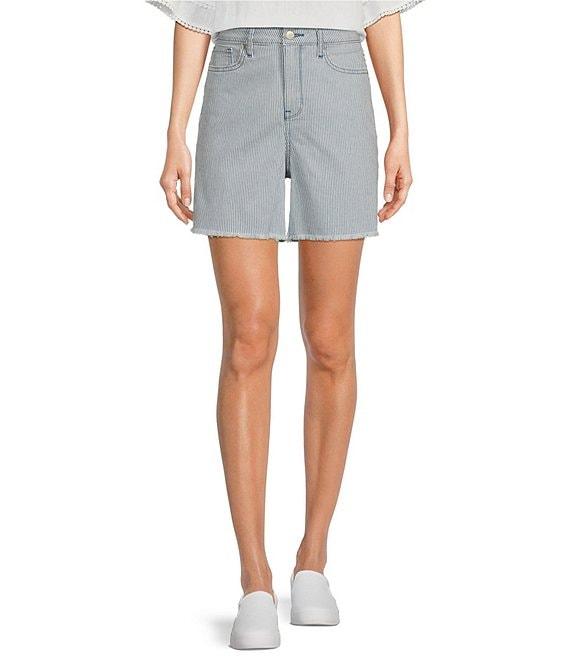 NYDJ Berkyn Stretch Denim Lift Tuck® High Rise Relaxed Fit Shorts Product Image