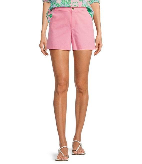 Lilly Pulitzer Gretchen Stretch High Rise Shorts Product Image