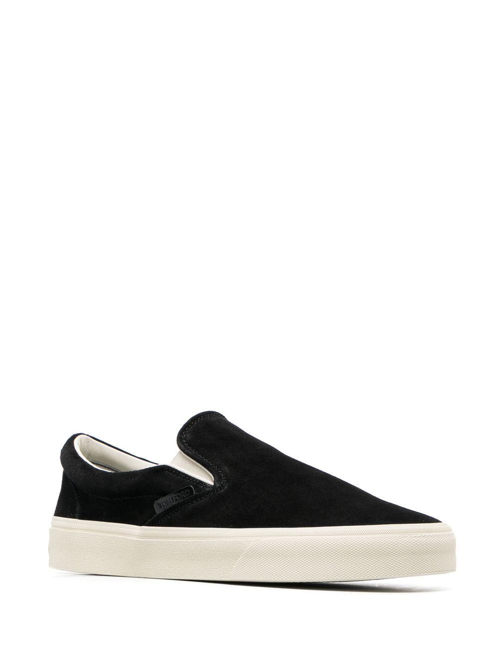suede slip-on sneakers Product Image