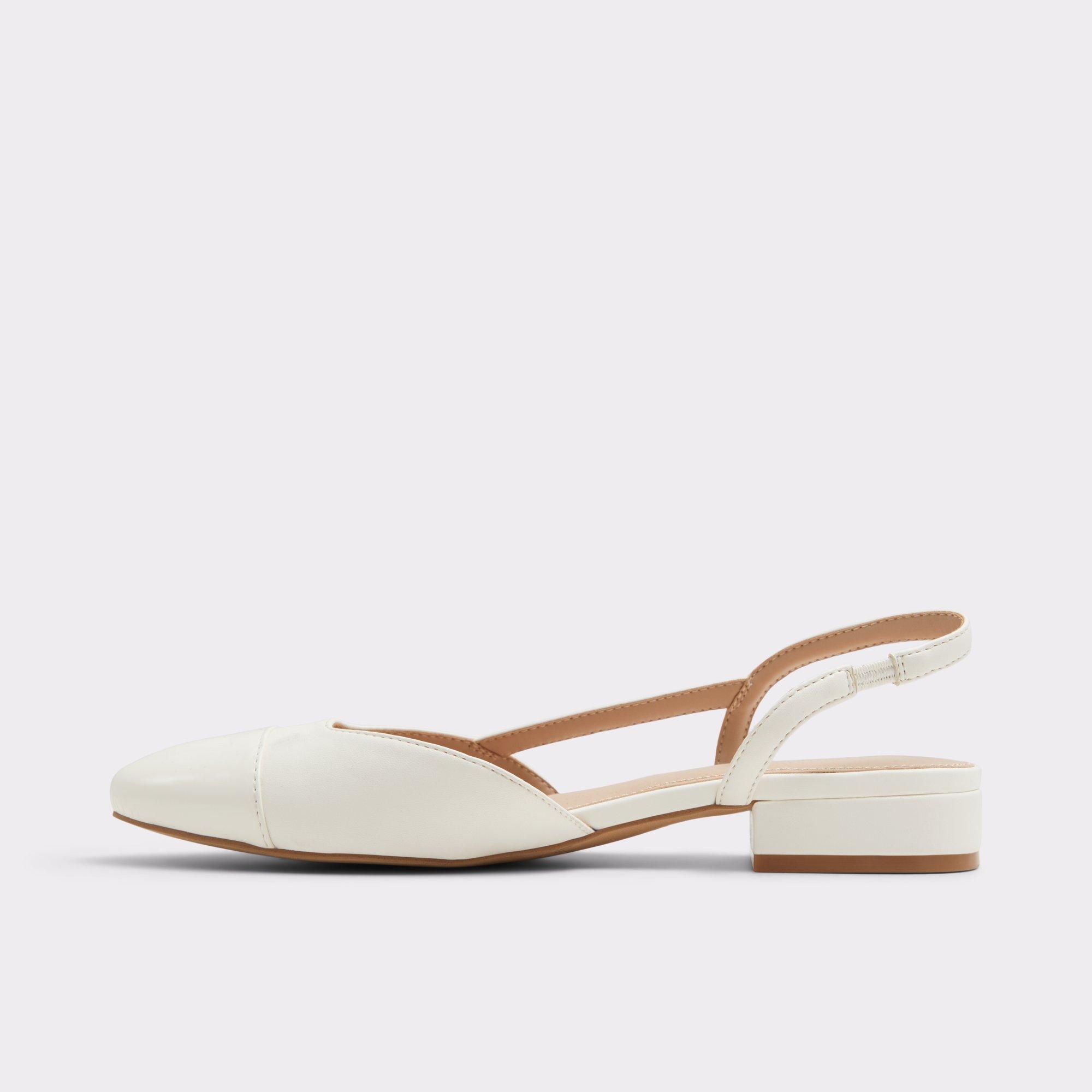 Clementinne White Women's Ballet Flats | ALDO US Product Image
