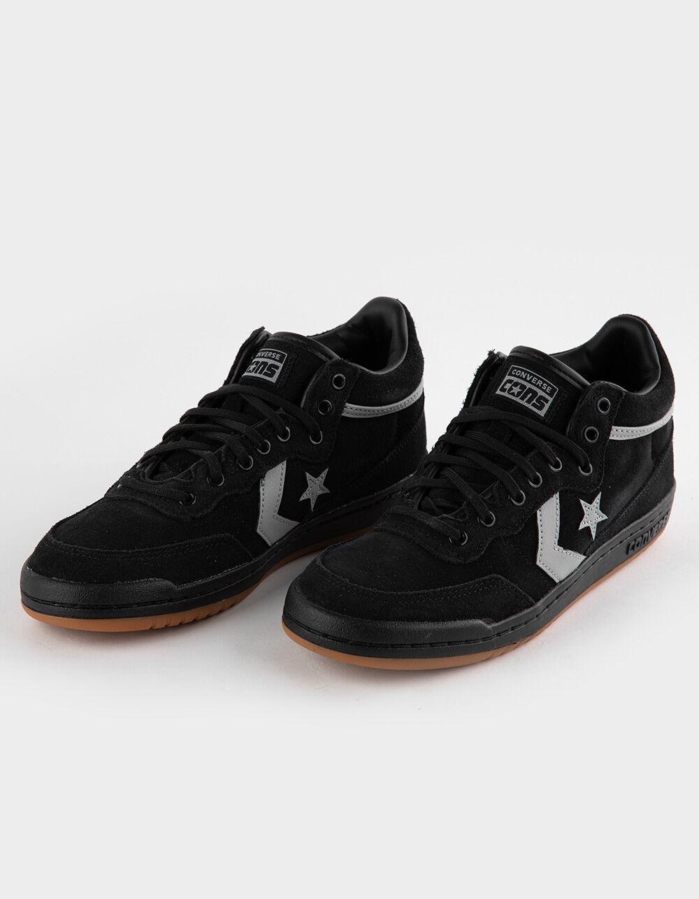 CONVERSE Fastbreak Pro Mid Skate Shoes - BLACK/GRAY Product Image