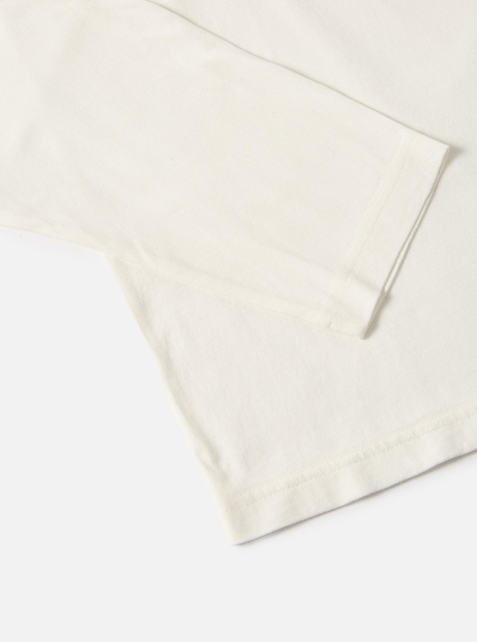 Ecru Single Jersey L/S Tee Product Image