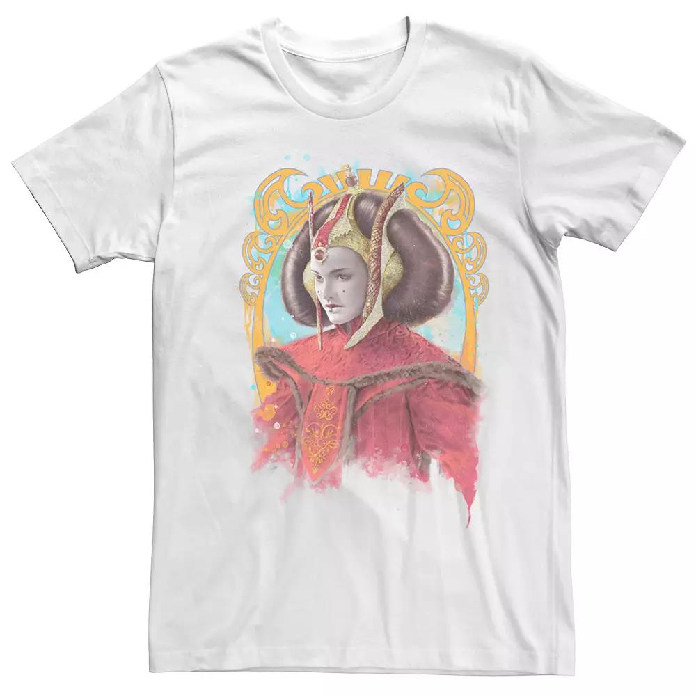 Men's Star Wars Padme Amidala Regal Portrait Graphic Tee,  Product Image
