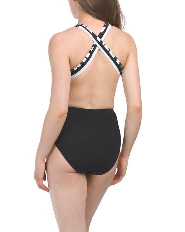 Printed One-piece Swimsuit for Women | Elastane Product Image