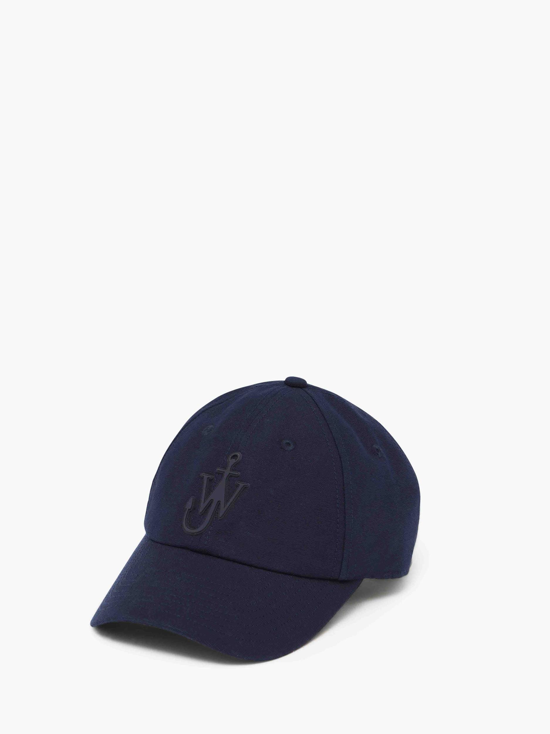 DENIM BASEBALL CAP WITH ANCHOR LOGO Product Image