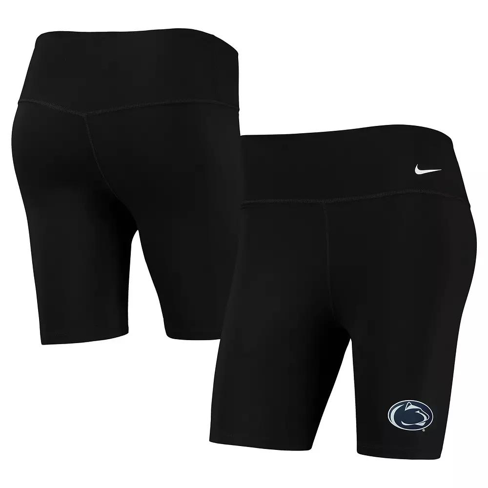 Women's Nike Black Penn State Nittany Lions Biker Performance Shorts, Size: XS Product Image