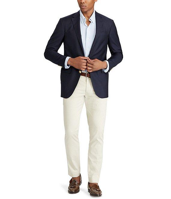 Polo Ralph Lauren Straight Fit Flat Front Stretch Twill Chino Pants Product Image