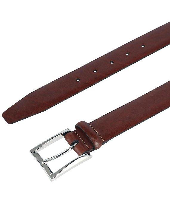 Trafalgar Broderick Leather Dress Belt Product Image