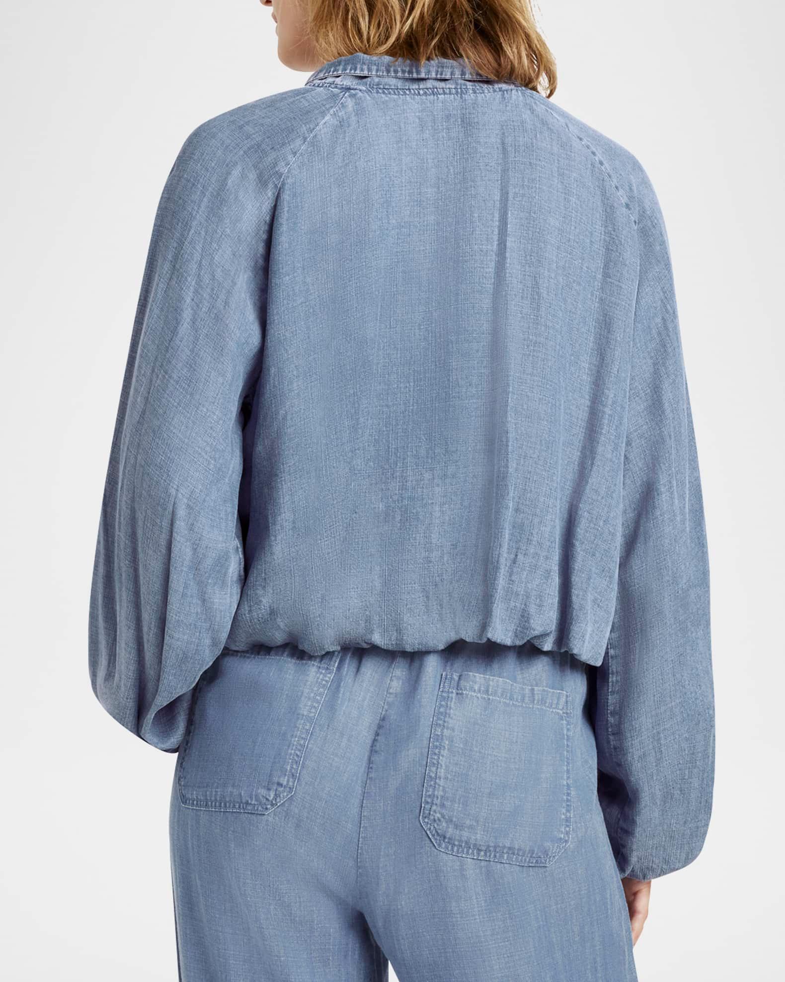 Carina Indigo Bomber Jacket Product Image