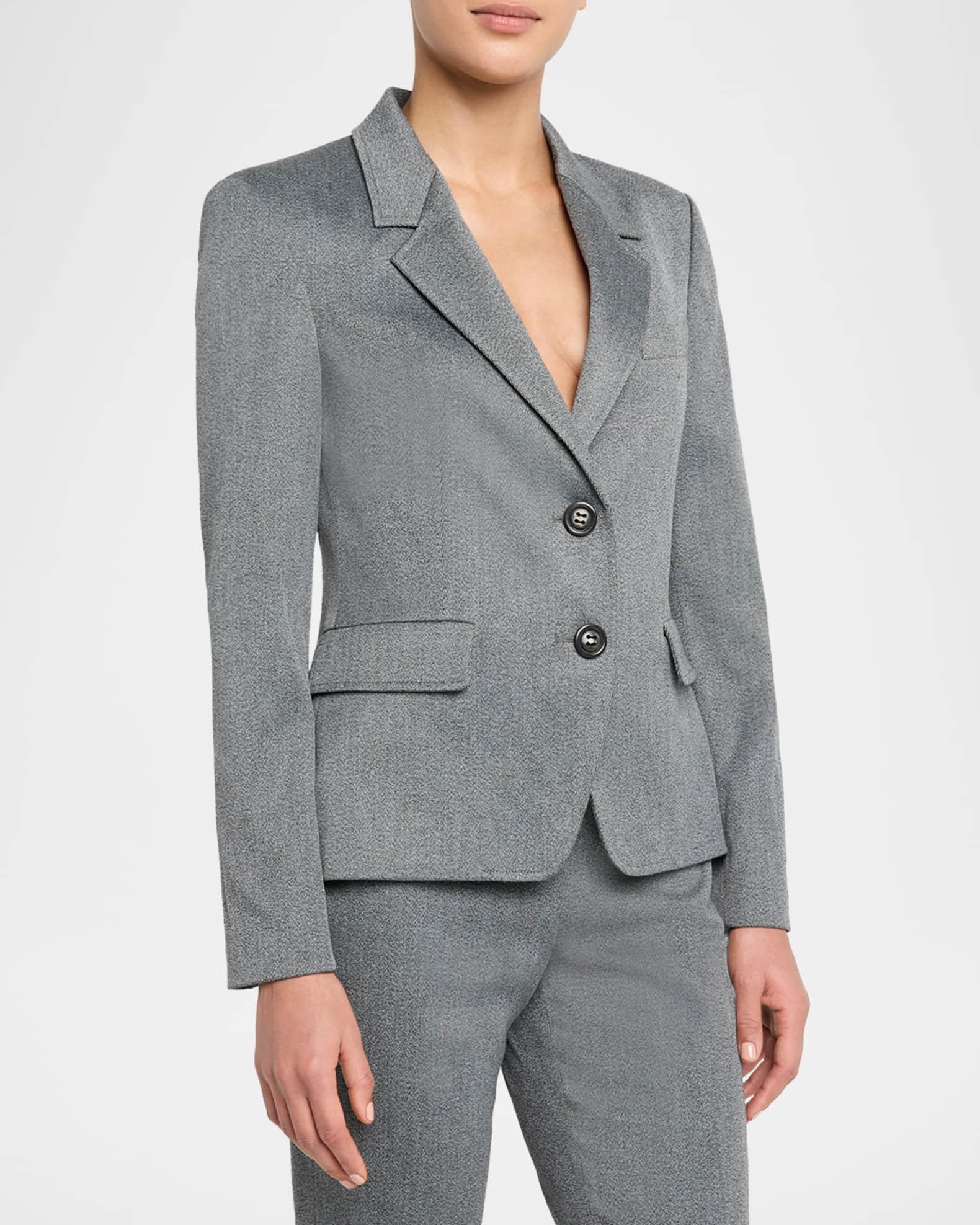 Melange Twill Suit Jacket Product Image