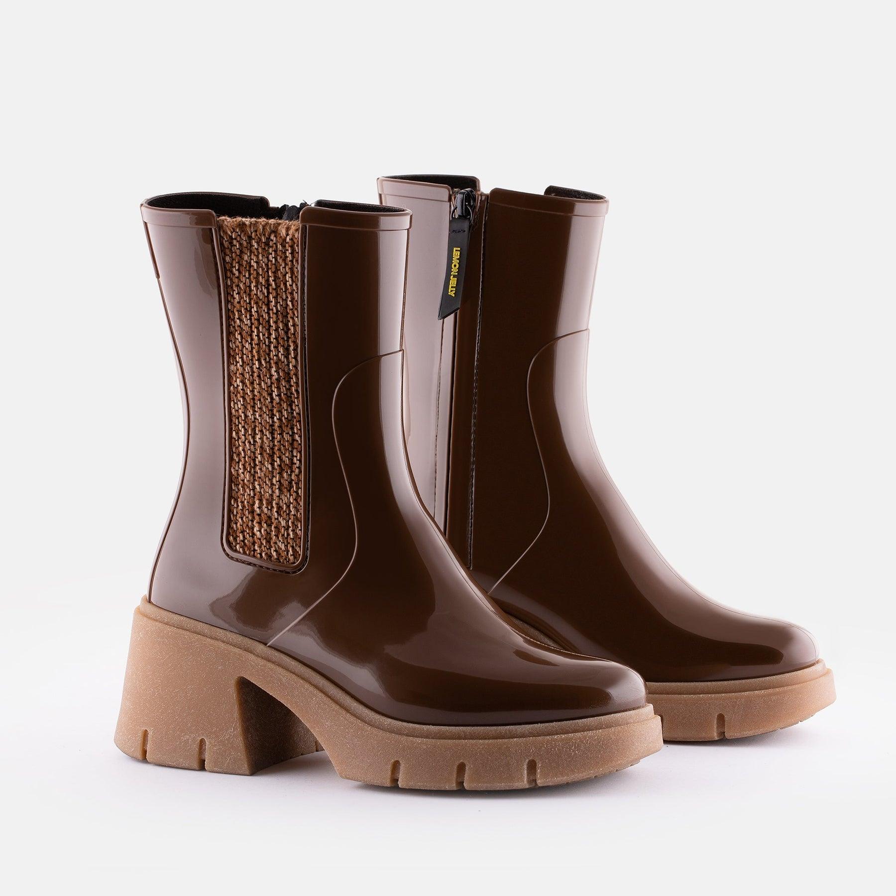 Lemon Jelly Noemi Boots - Chocolate Product Image