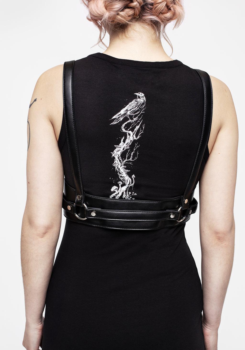 Maeve Western Antique Silver Harness Product Image