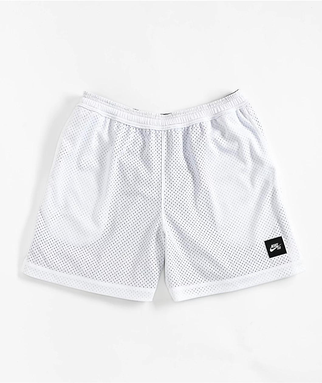 Nike SB Reversible Black & White Basketball Shorts Product Image
