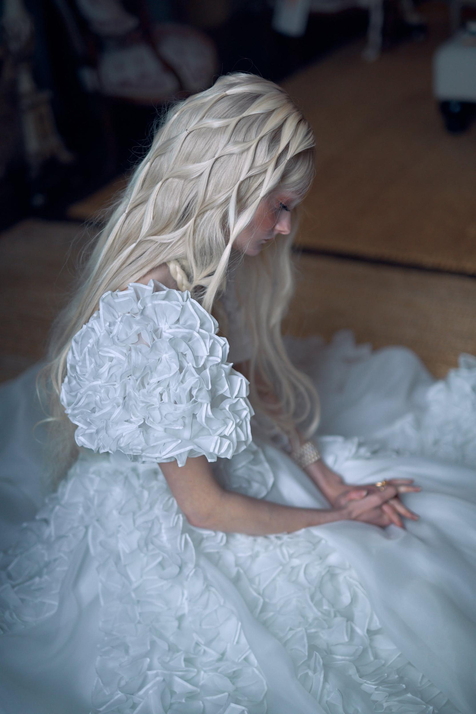 The Ivory Flower Gown Product Image