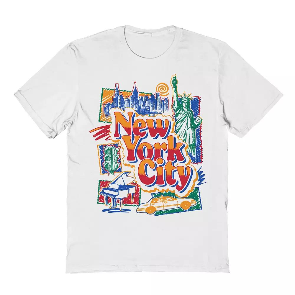 Men's New York City Graphic Tee, Adult Unisex,  Product Image