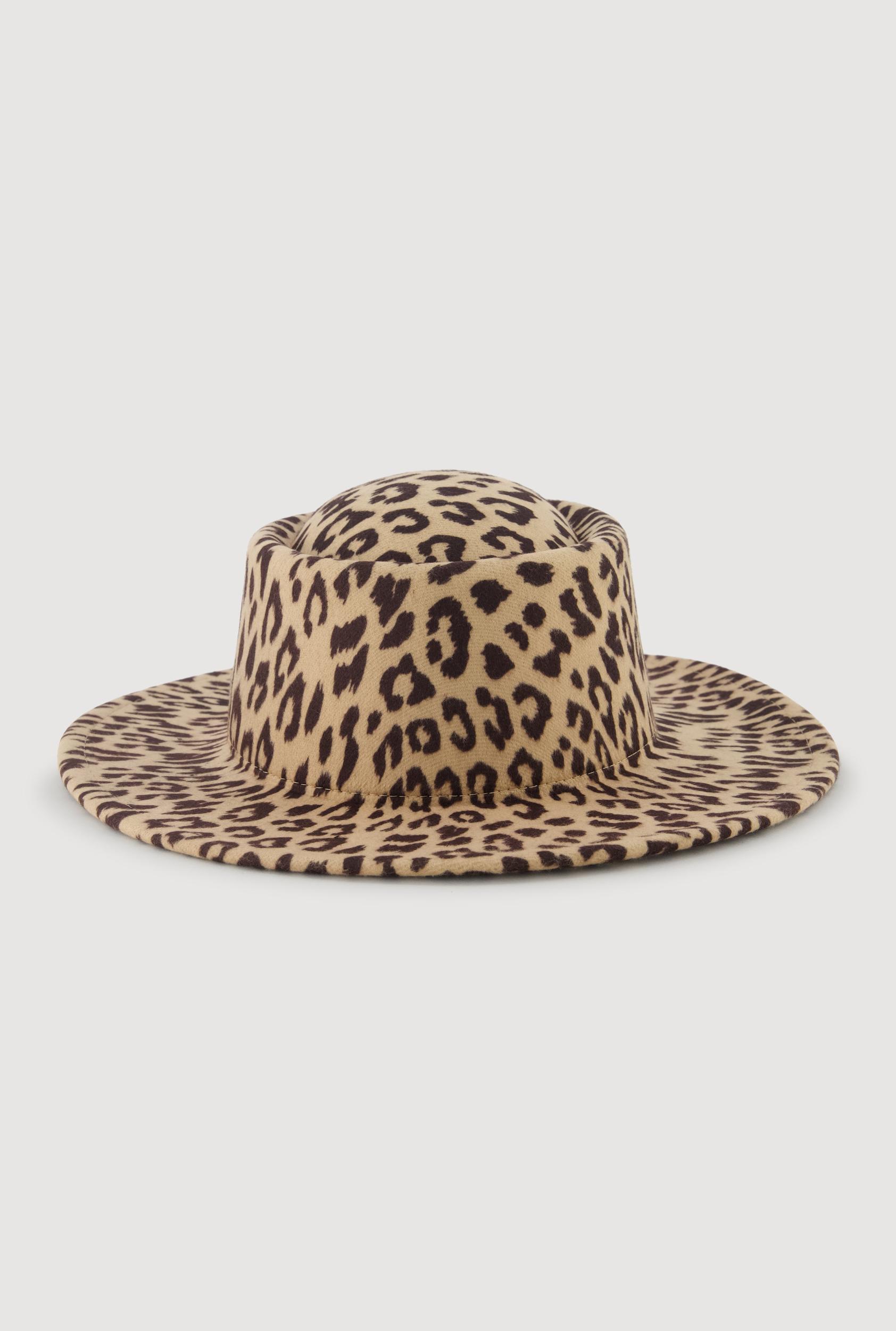 Animal Print Felt Hat Female Product Image