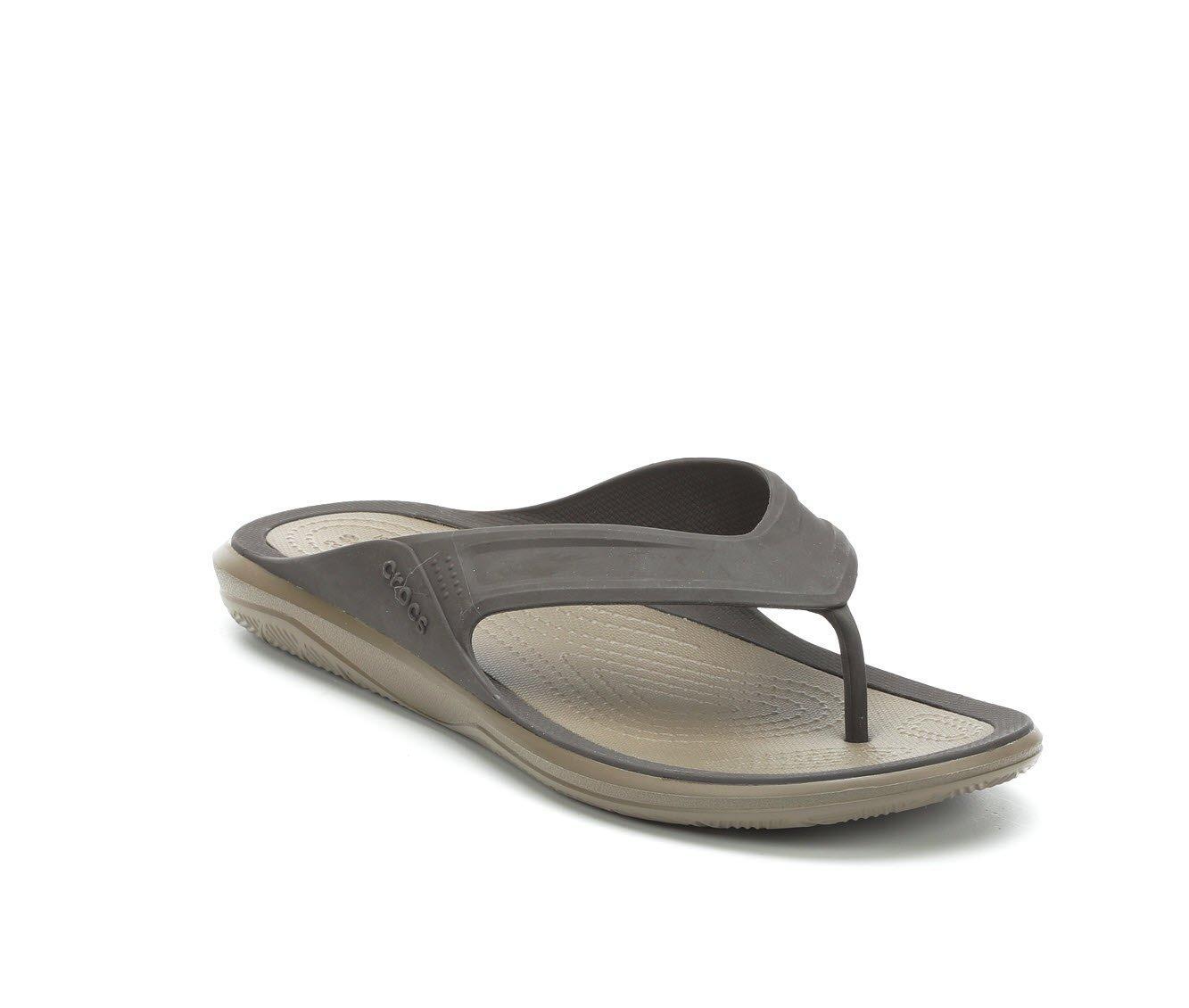 Men's Crocs Swiftwater Wave Flip-Flops Product Image