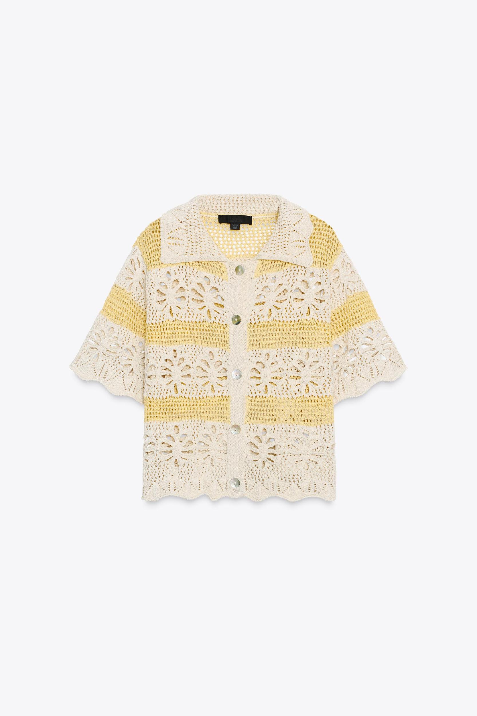 POINTELLE KNIT TOP Product Image