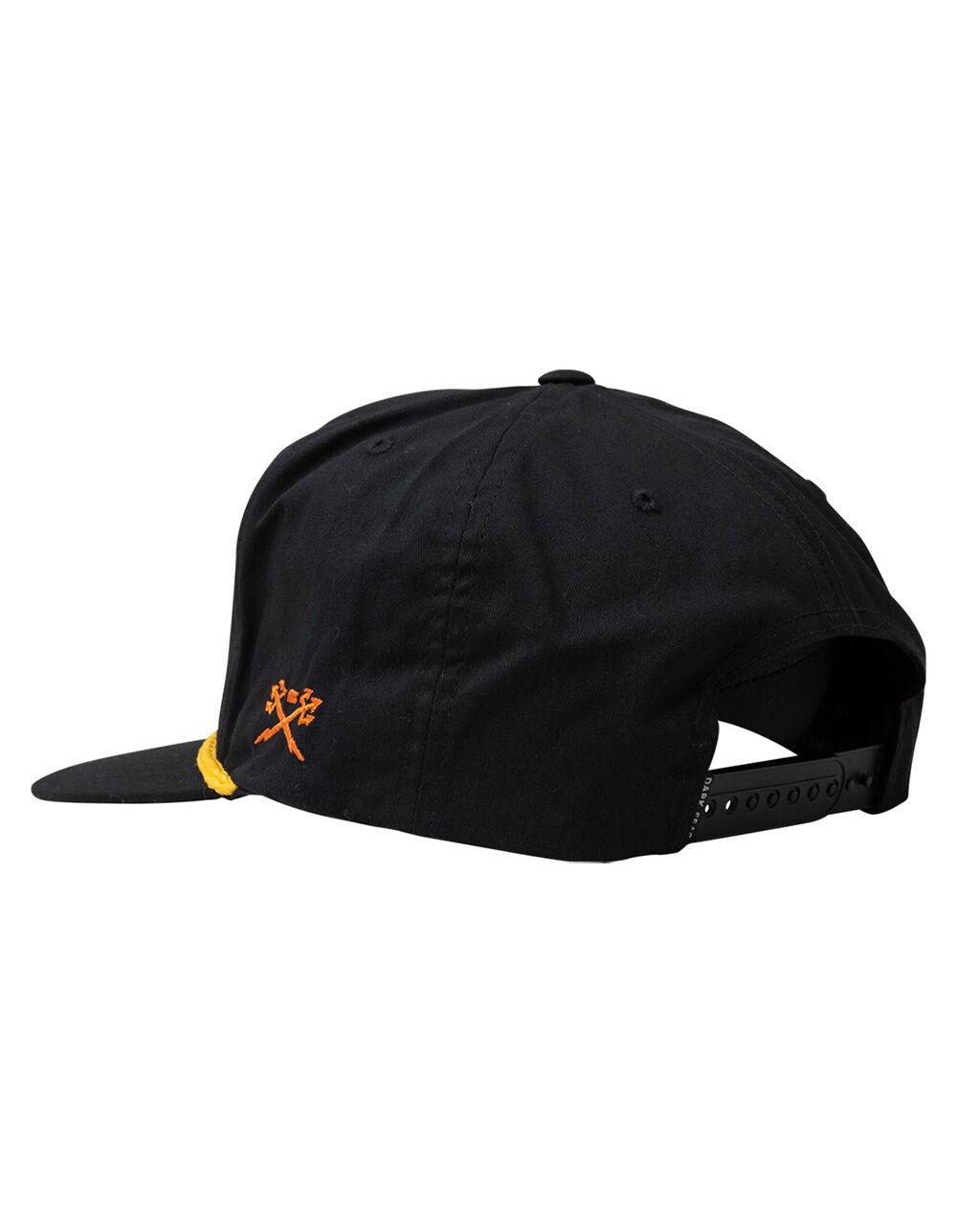 DARK SEAS Harbor Snapback Hat - BLACK Product Image