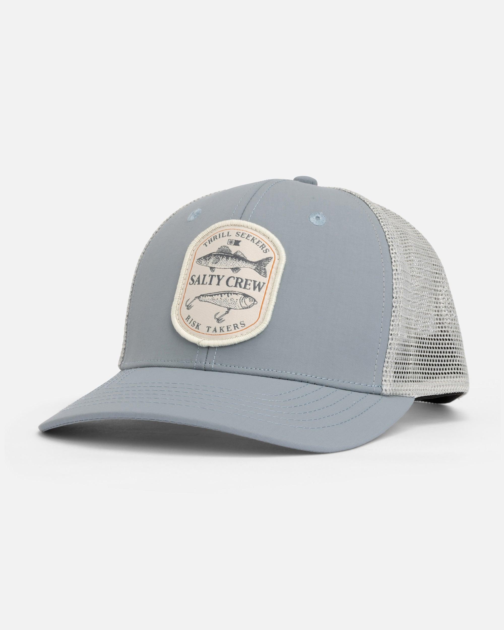 Baited Retro Trucker Hat - Shark Skin Male Product Image