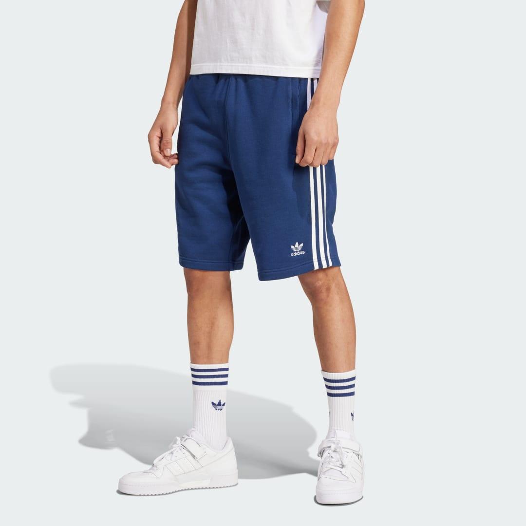 adidas Adicolor 3-Stripes Shorts Powder Yellow XL Mens Product Image
