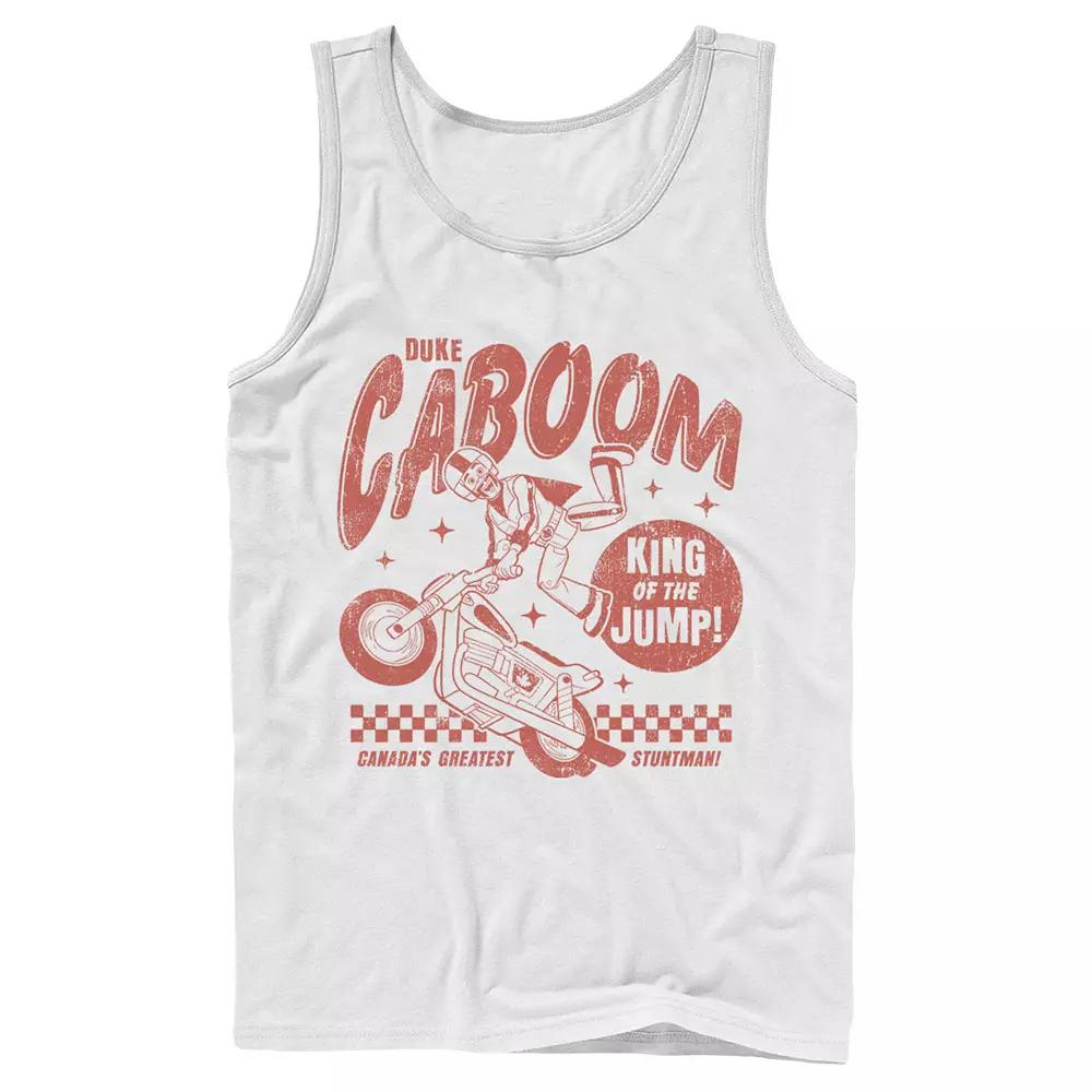 Men's Disney / Pixar Toy Story Duke Caboom Greatest Stuntman Tank Top,  Product Image