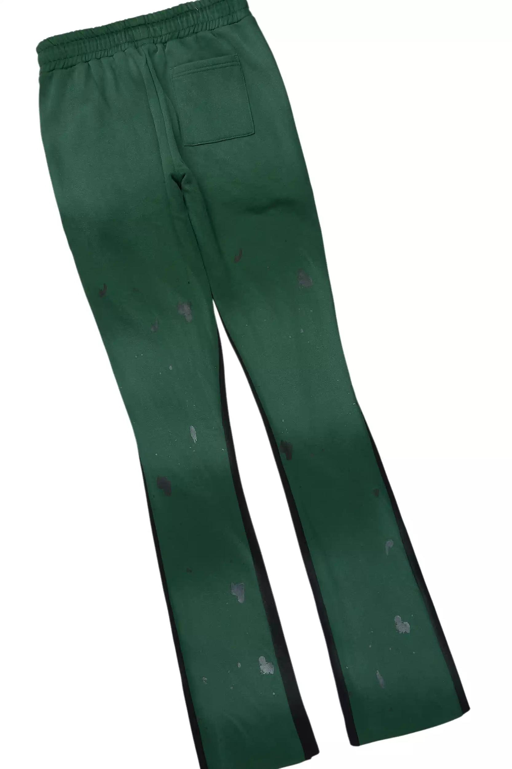 Rainer Green T-Shirt/Stacked Flare Track Set Male Product Image