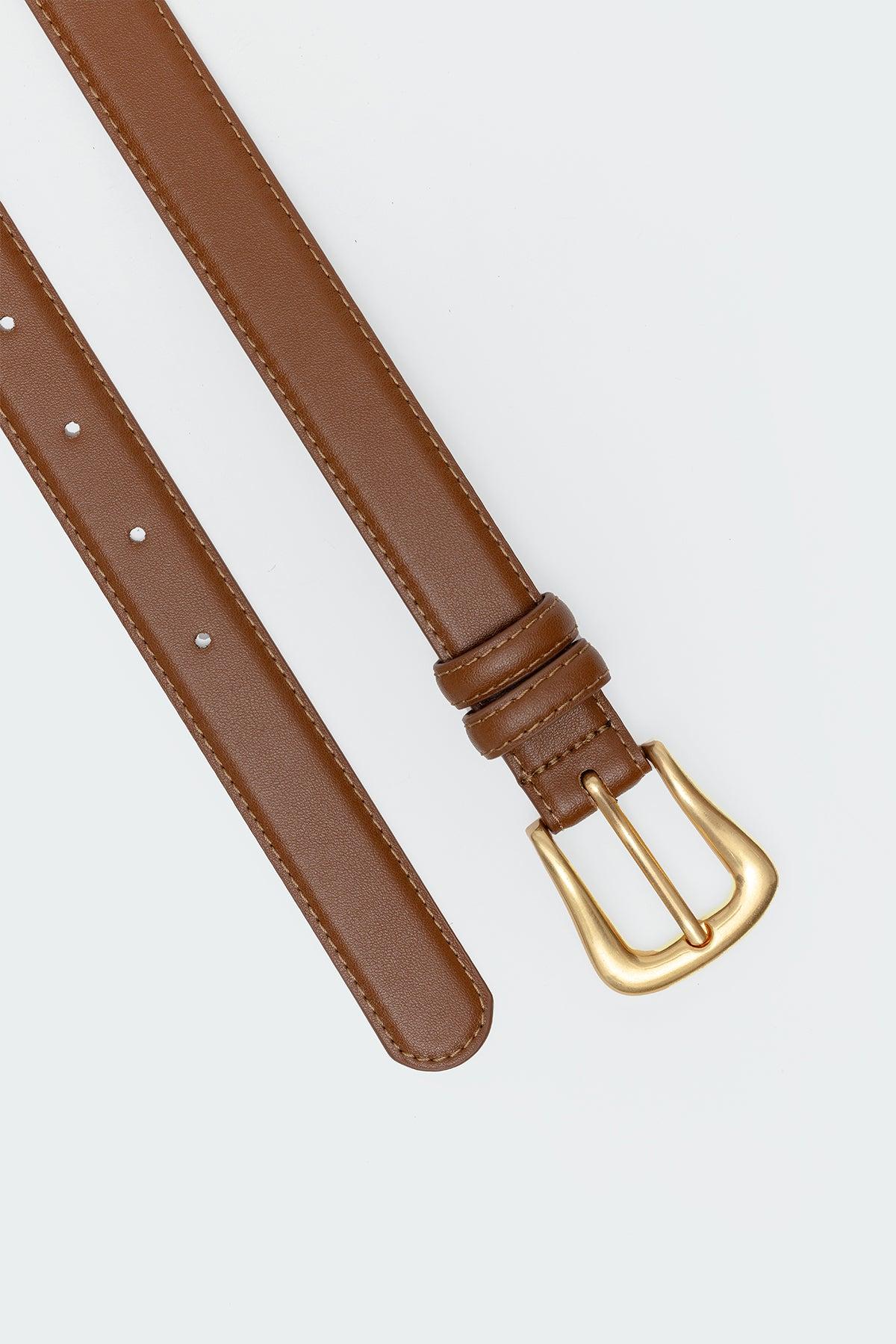 Back To Basics Faux Leather Belt Product Image