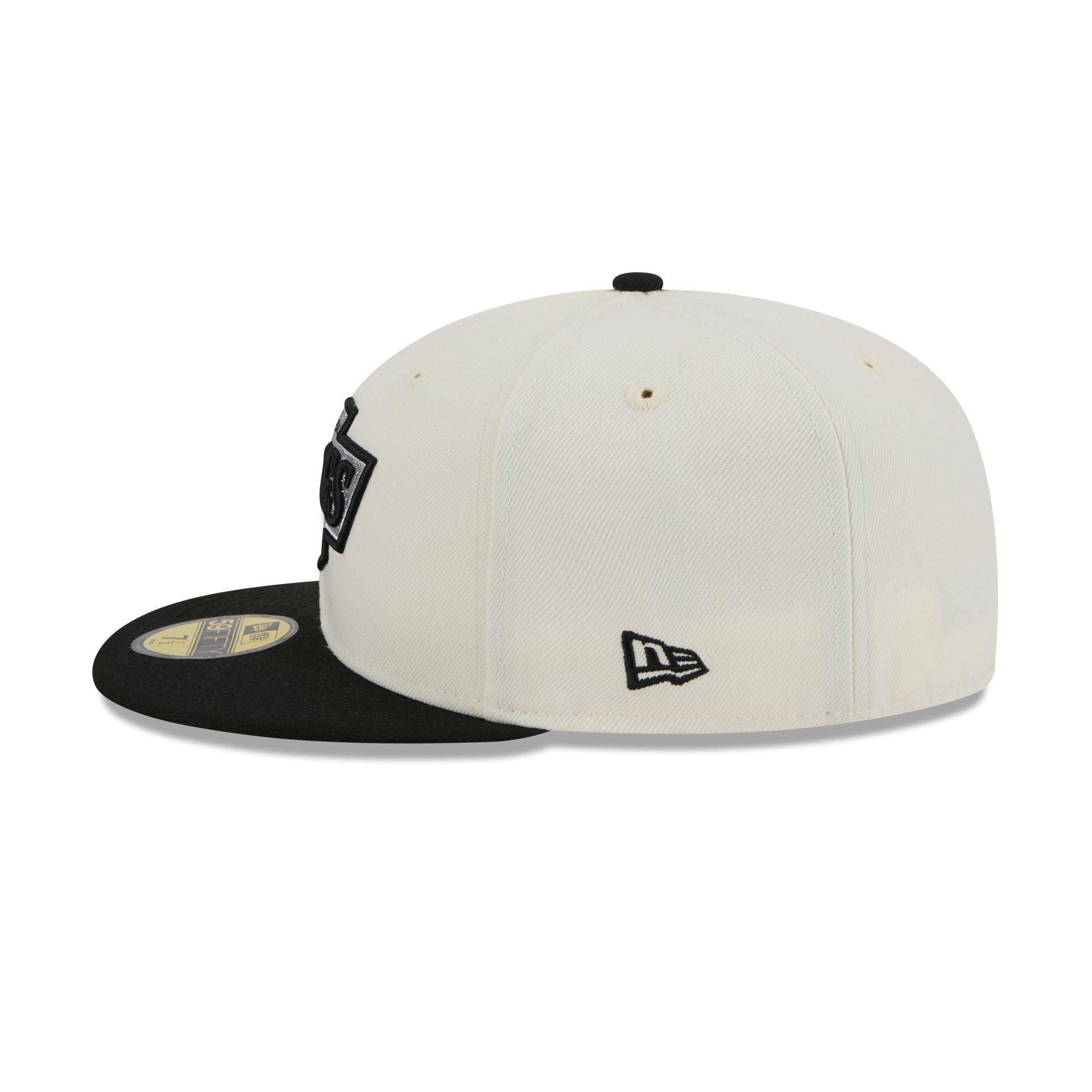 Los Angeles Kings Chrome White 59FIFTY Fitted Hat Male Product Image