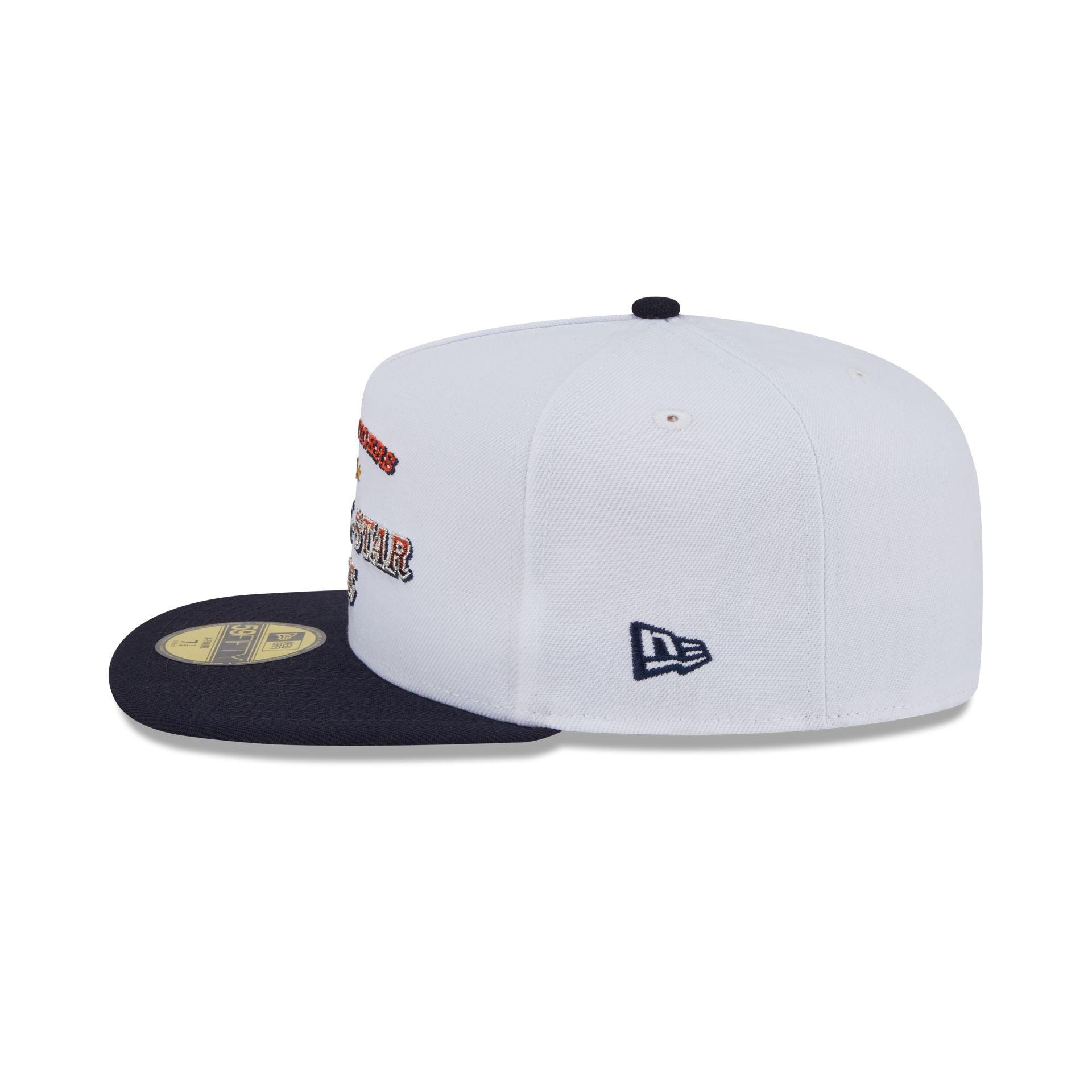 Detroit Tigers Summer Derby White 59FIFTY A-Frame Fitted Hat Male Product Image