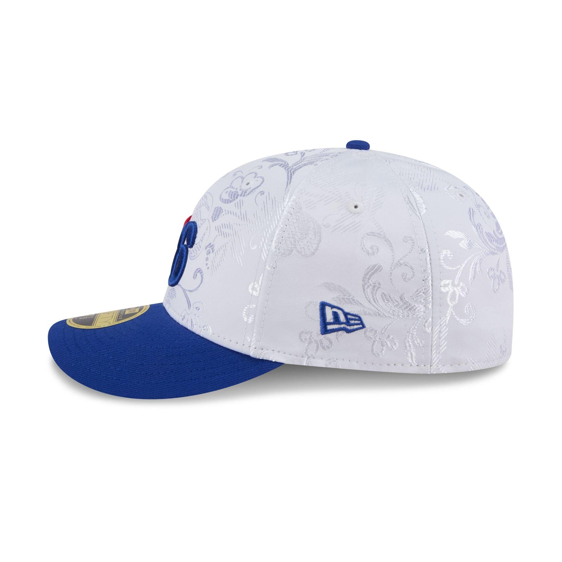 New York Mets Floral Shine Low Profile 59FIFTY Fitted Hat Male Product Image
