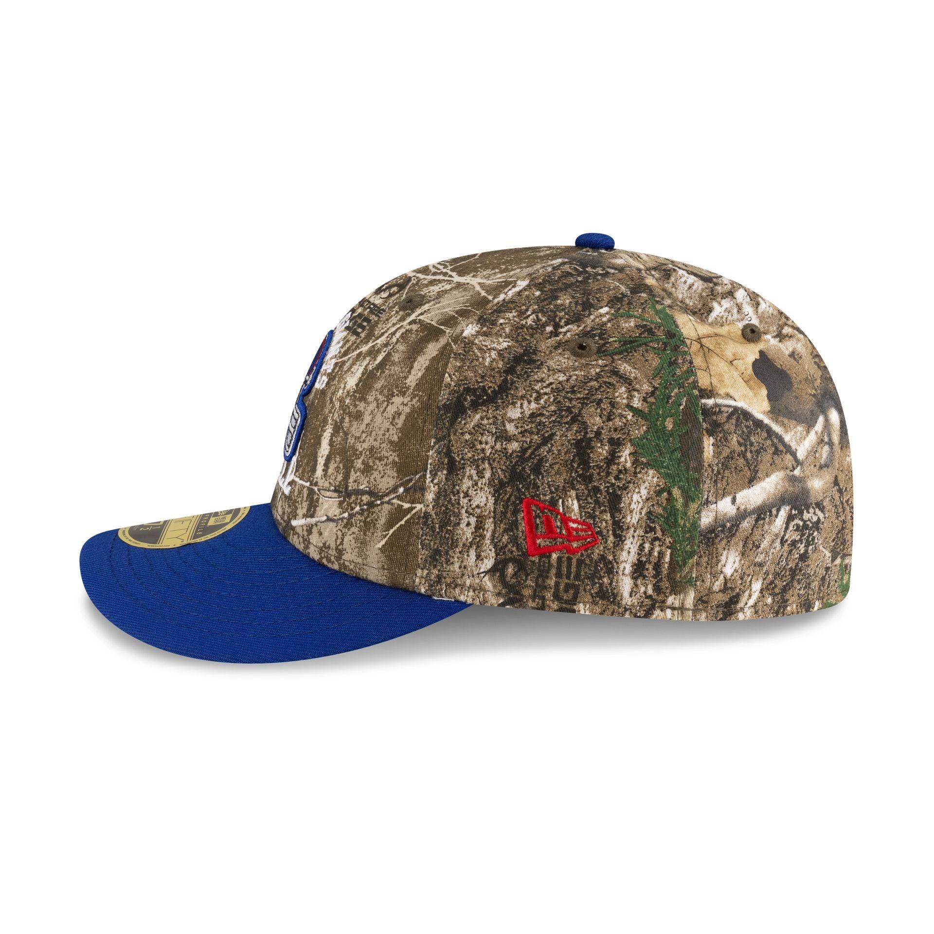 Just Caps Realtree New York Giants Low Profile 59FIFTY Fitted Hat Male Product Image