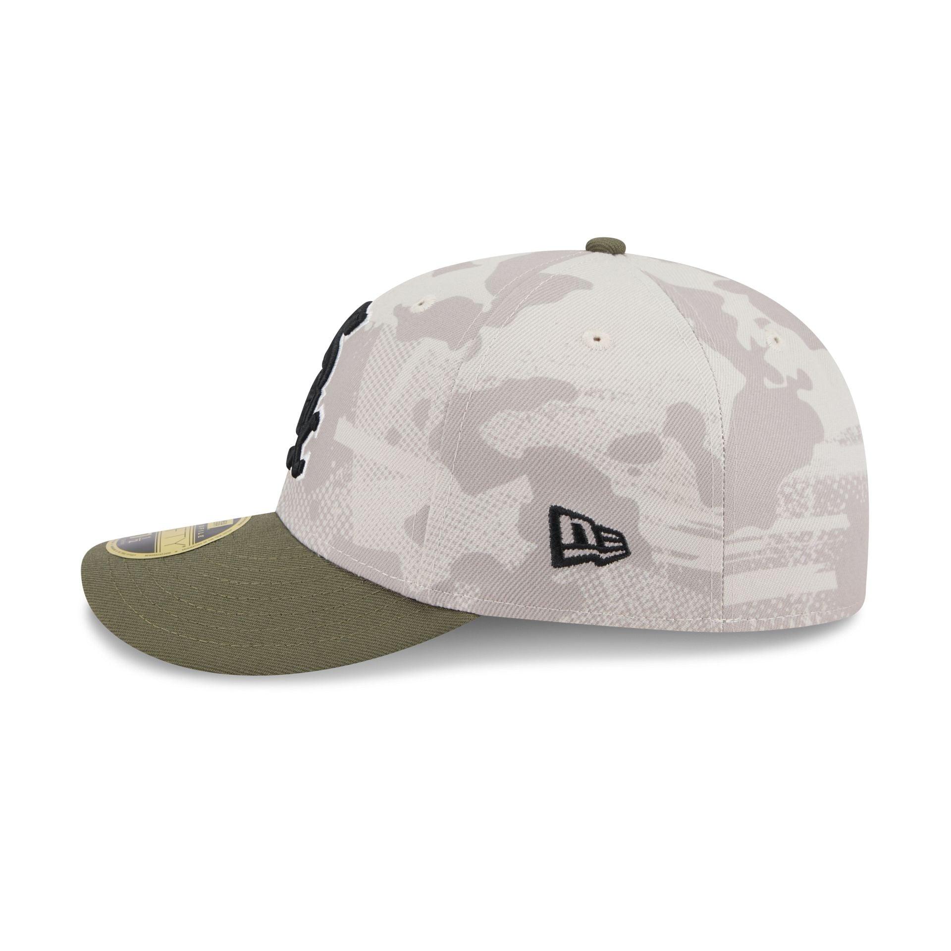 Chicago White Sox Armed Forces Day 2025 Low Profile 59FIFTY Fitted Hat Male Product Image