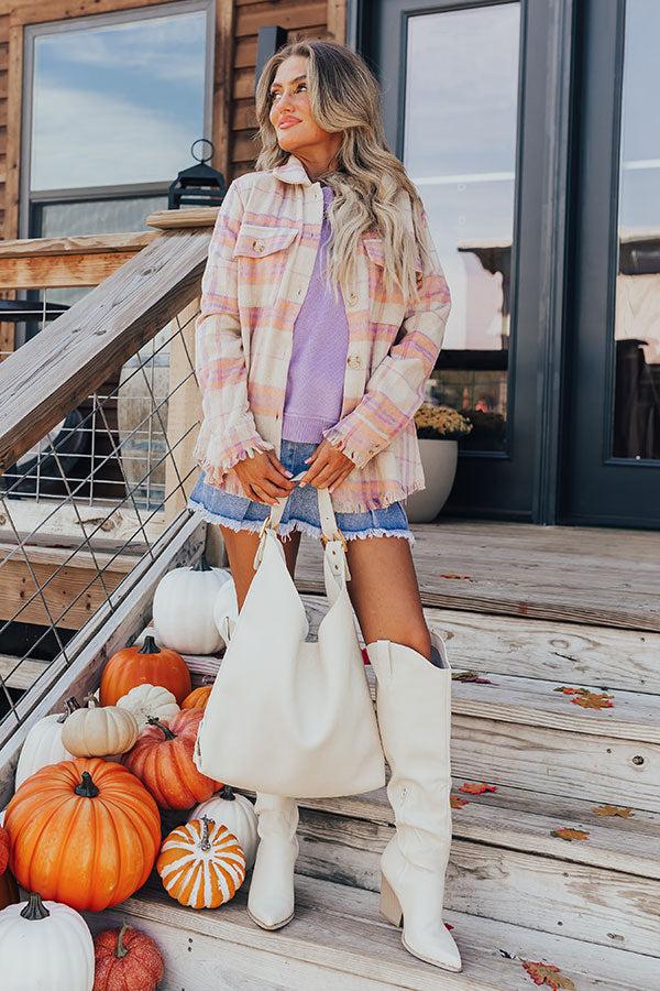 Campfire Cozies Plaid Jacket Product Image