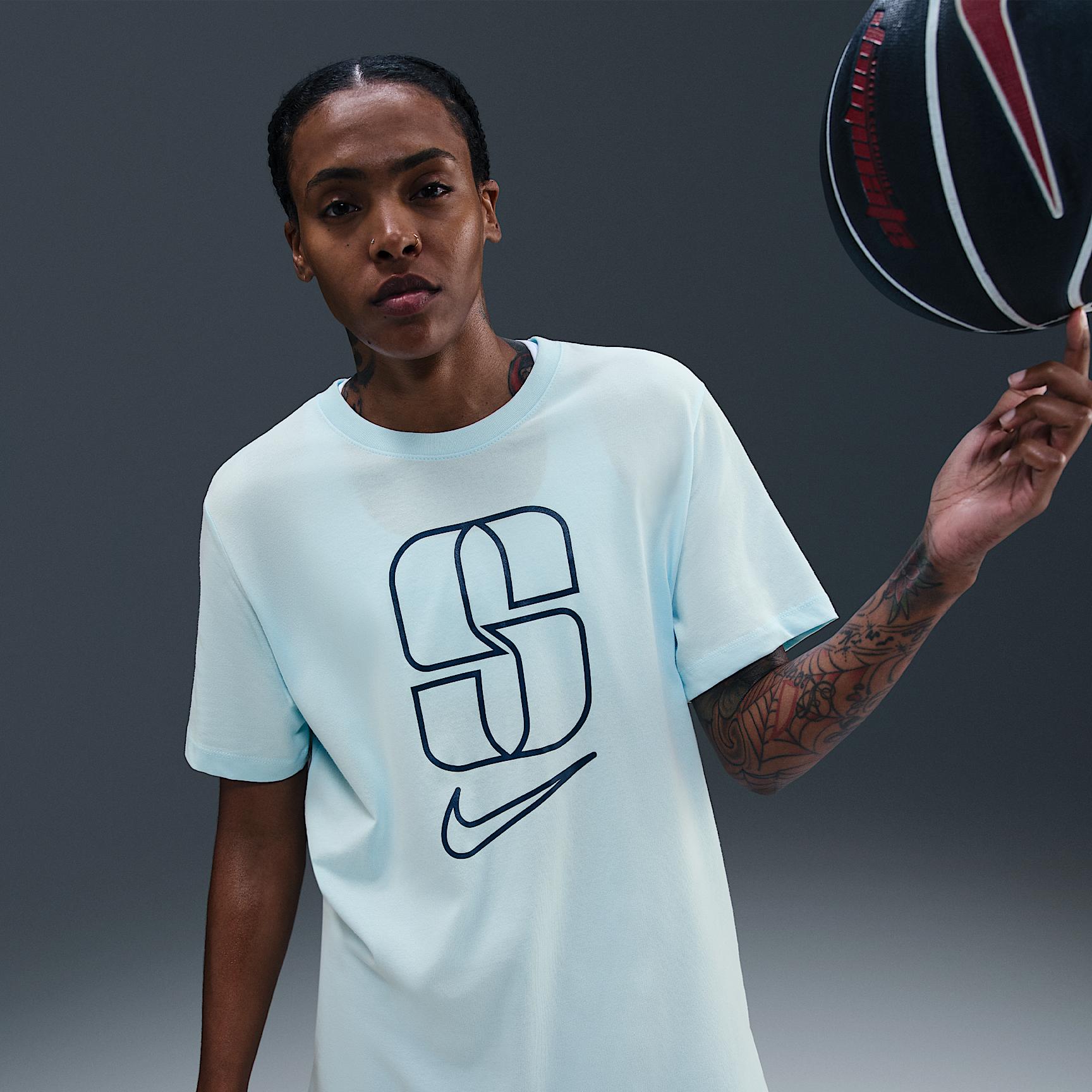 Nike Mens Sabrina Dri-FIT Basketball T-Shirt | HV7049-474 Product Image