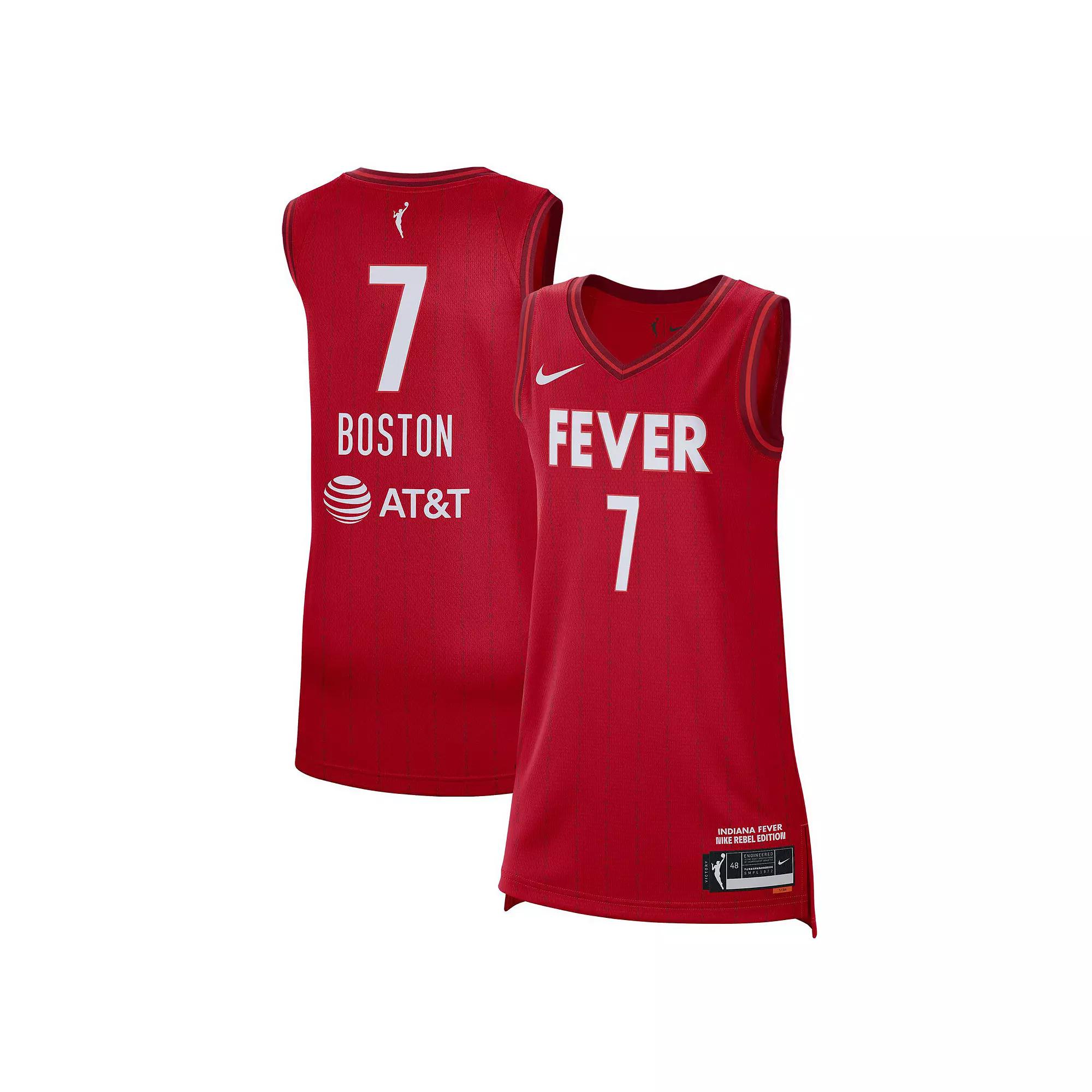 Aliyah Boston Indiana Fever Nike Womens Dri-FIT WNBA Victory Jersey | DR8398-658 Product Image