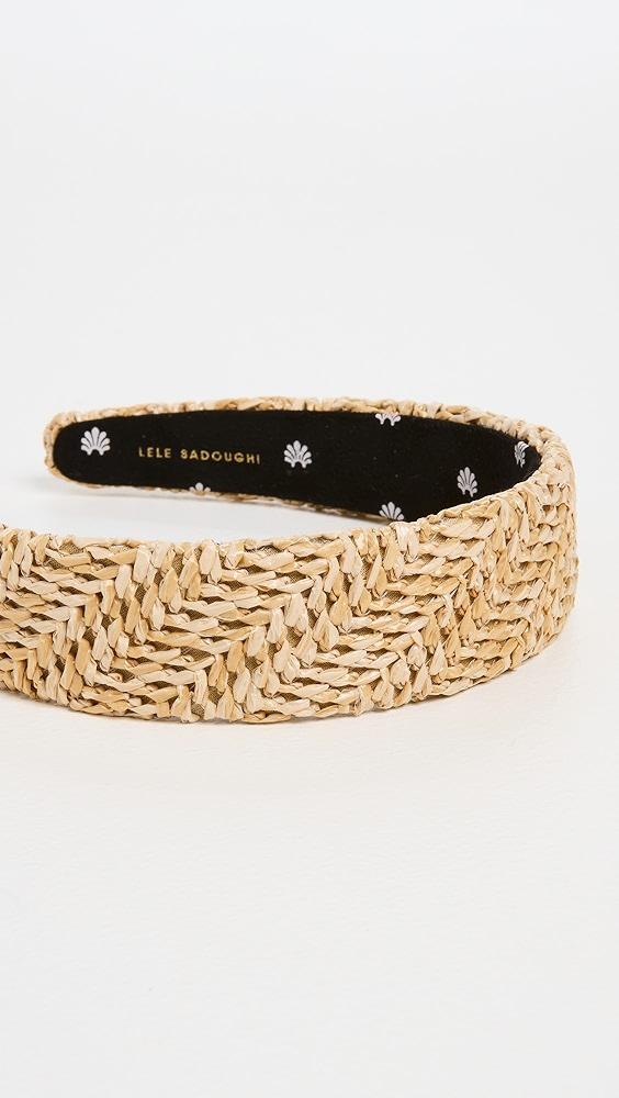 Lele Sadoughi Raffia Bessette Headband | Shopbop Product Image