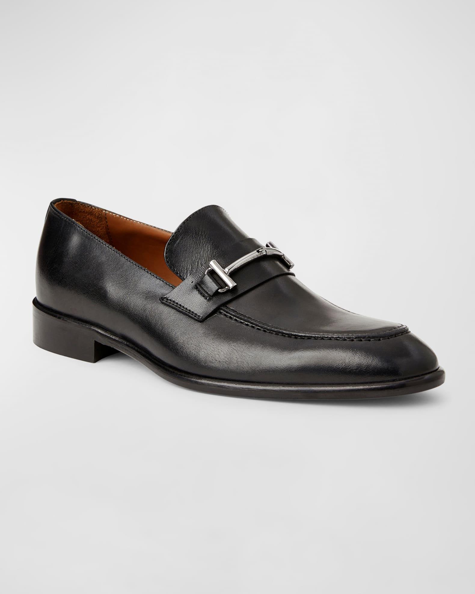 Men's Sante Double-Gore Leather Bit Loafers Product Image